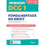 DCG 1 - Fondamentaux du droit : Manuel et Applications 2023-2024 by Catherine Carte-Bocquillon; Levent Kilic; Ccile Quran; Aline SALES, 9782311412253