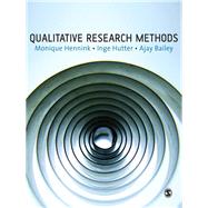 Qualitative Research Methods by Monique Hennink, 9781412922258
