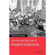 Women and the State in Modern Indonesia by Susan Blackburn, 9780521842259