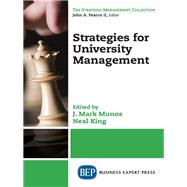 Strategies for University Management by Munoz, J. Mark, 9781631572265