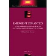 Emergent Semantics by Cudre-Mauroux; Philippe, 9781420092271