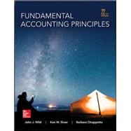 Fundamental Accounting Principles by Wild, John; Shaw, Ken; Chiappetta, Barbara, 9780077862275