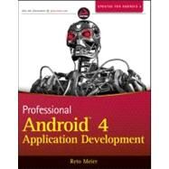 Professional Android 4 Application Development by Meier, Reto, 9781118102275