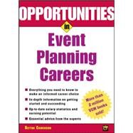 Opportunities in Event Planning Careers by Camenson, Blythe, 9780071382281