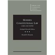 Modern Constitutional Law by Rotunda, Ronald D., 9781628102284