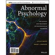 Loose-Leaf Abnormal Psychology 14E by Kring, Ann M.; Johnson, Sheri L., 9781119362289