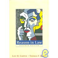 Reason in Law by Carter, Lief H.; Burke, Thomas F., 9780321202291