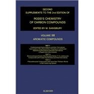 Second Supplements to the 2nd Edition of Rodd's Chemistry of Carbon Compounds: A Modern Comprehensive Treatise by Sainsbury, Malcolm, 9780444822291