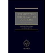 Termination for Breach of Contract by Stannard, John; Capper, David, 9780198852292