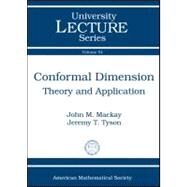 Conformal Dimension by Mackay, John M.; Tyson, Jeremy T., 9780821852293