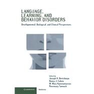 Language, Learning, and Behavior Disorders: Developmental, Biological, and Clinical Perspectives by Edited by Joseph H. Beitchman , Nancy J. Cohen , M. Mary Konstantareas , Rosemary Tannock, 9780521472296