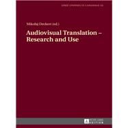 Audiovisual Translation by Deckert, Mikolaj, 9783631722299