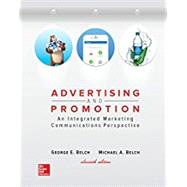 Loose Leaf for Advertising and Promotion by Belch, George; Belch, Michael, 9781260152302