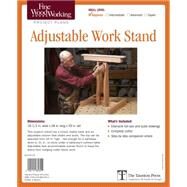 Fine Woodworking's Adjustable Work Stand Plans by Fortune, Michael, 9781631862304