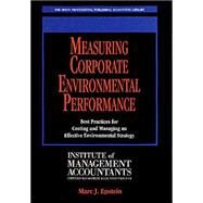 MEASURING CORP ENVIRONMENTAL P by Epstein, Marc, 9780786302307
