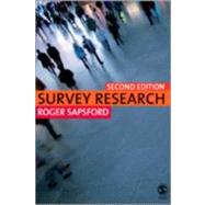Survey Research by Roger Sapsford, 9781412912310