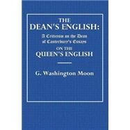 The Dean's English by Moon, G. Washington, 9781507502310