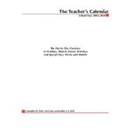 The Teacher's Calendar, School Year 2003-2004 by Chase's Calendar of Events, 9780071412315
