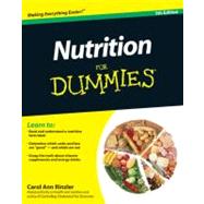 Nutrition For Dummies by Rinzler, Carol Ann, 9780470932315