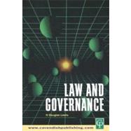 Law and Governance by Lewis, N. Douglas, 9781843142317