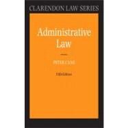 Administrative Law by Cane, Peter, 9780199692323