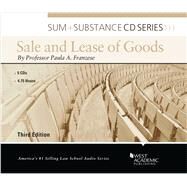 Sum and Substance Audio on the Sale and Lease of Goods by Franzese, Paula Ann, 9780314282323