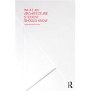 What an Architecture Student Should Know by Krupinska; Jadwiga, 9780415702324