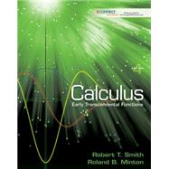 Calculus: Early Transcendental Functions by Smith, Robert T; Minton, Roland, 9780073532325