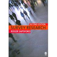 Survey Research by Roger Sapsford, 9781412912327