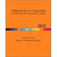 Principles of Taxation for Business and Investment Planning, 2015 Edition by Jones, Sally; Rhoades-Catanach, Shelley, 9780077862329