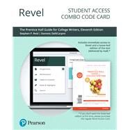 Revel for The Pearson Guide for College Writers -- Combo Access Card by Reid, Stephen; DelliCarpini, Dominic, 9780135232330