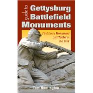Guide to Gettysburg Battlefield Monuments Find Every Monument and Tablet in the Park by Huntington, Tom, 9780811712330