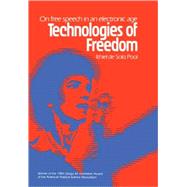 Technologies of Freedom by Pool, Ithiel De Sola, 9780674872332