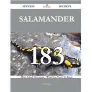Salamander: 183 Most Asked Questions on Salamander - What You Need to Know by Berry, Connie, 9781488882333