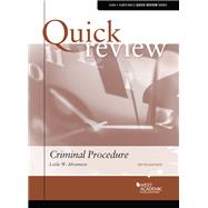 Quick Review of Criminal Procedure by Abramson, Leslie, 9781683282334
