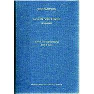 Latin Writings by Milton, John; Hale, John K., 9780866982337