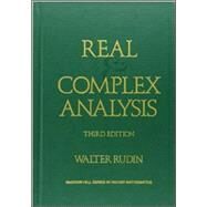 Real and Complex Analysis by Rudin, Walter, 9780070542341