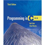 Programming in C++ by Dale, Nell B.; Weems, Chip, 9780763732349