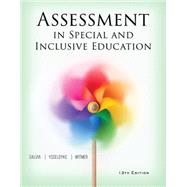 Assessment in Special and Inclusive Education by Salvia, John; Ysseldyke, James; Witmer, Sara, 9781305642355