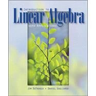 Introduction to Linear Algebra by DeFranza, James; Gagliardi, Daniel, 9780073532356