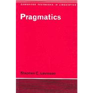 Pragmatics by Stephen C. Levinson, 9780521222358
