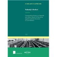 Nobody's Perfect Comparative Essays on Appeals and Other Means of Recourse against Judicial Decisions in Civil Matters by Uzelac, Alan; van Rhee, C.H., 9781780682365