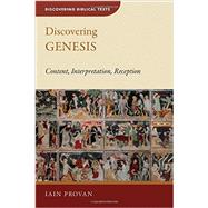 Discovering Genesis by Provan, Iain, 9780802872371
