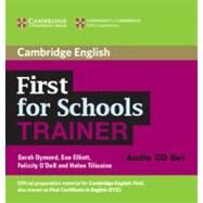 First for Schools Trainer by Dymond, Sarah; Elliot, Sue; O'Dell, Felicity; Tilouine, Helen, 9781107692374