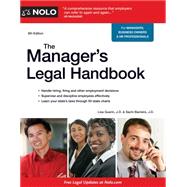 The Manager's Legal Handbook by Guerin, Lisa; Barreiro, Sachi, 9781413322378