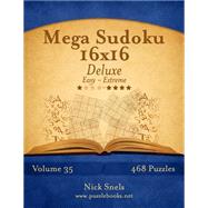 Mega Sudoku 16x16 by Snels, Nick, 9781502532381