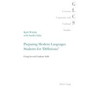 Preparing Modern Languages Students for Difference by Whittle, Ruth; Salin, Sandra, 9783034322386