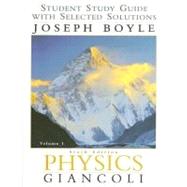 Student Study Guide with Selected Solutions, Volume 1 by Boyle, Joe, 9780130352392