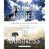 Ethical Issues in Business by Tittle, Peg, 9781554812400