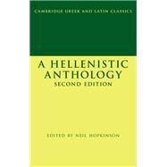 A Hellenistic Anthology by Neil Hopkinson, 9781108472401